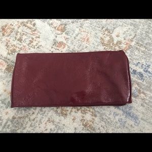 HOBO International Glossy Patent Leather Clutch